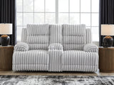 Rhines Falls Power Reclining Loveseat with Console