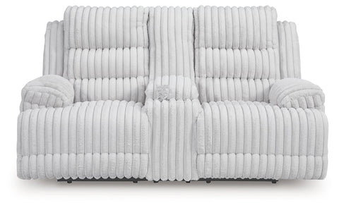 Rhines Falls Power Reclining Loveseat with Console