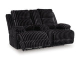 Rhine Falls Reclining Loveseat with Console