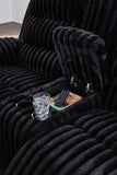 Rhine Falls Reclining Loveseat with Console