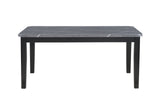 GLOBAL GRAY (Dining Table + 4 Chairs) Set - Basha Furniture
