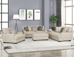 ARDENFOLD Loveseat, Beige & Gray