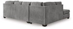 Gray Signature Sectional With Chaise - Basha Furniture
